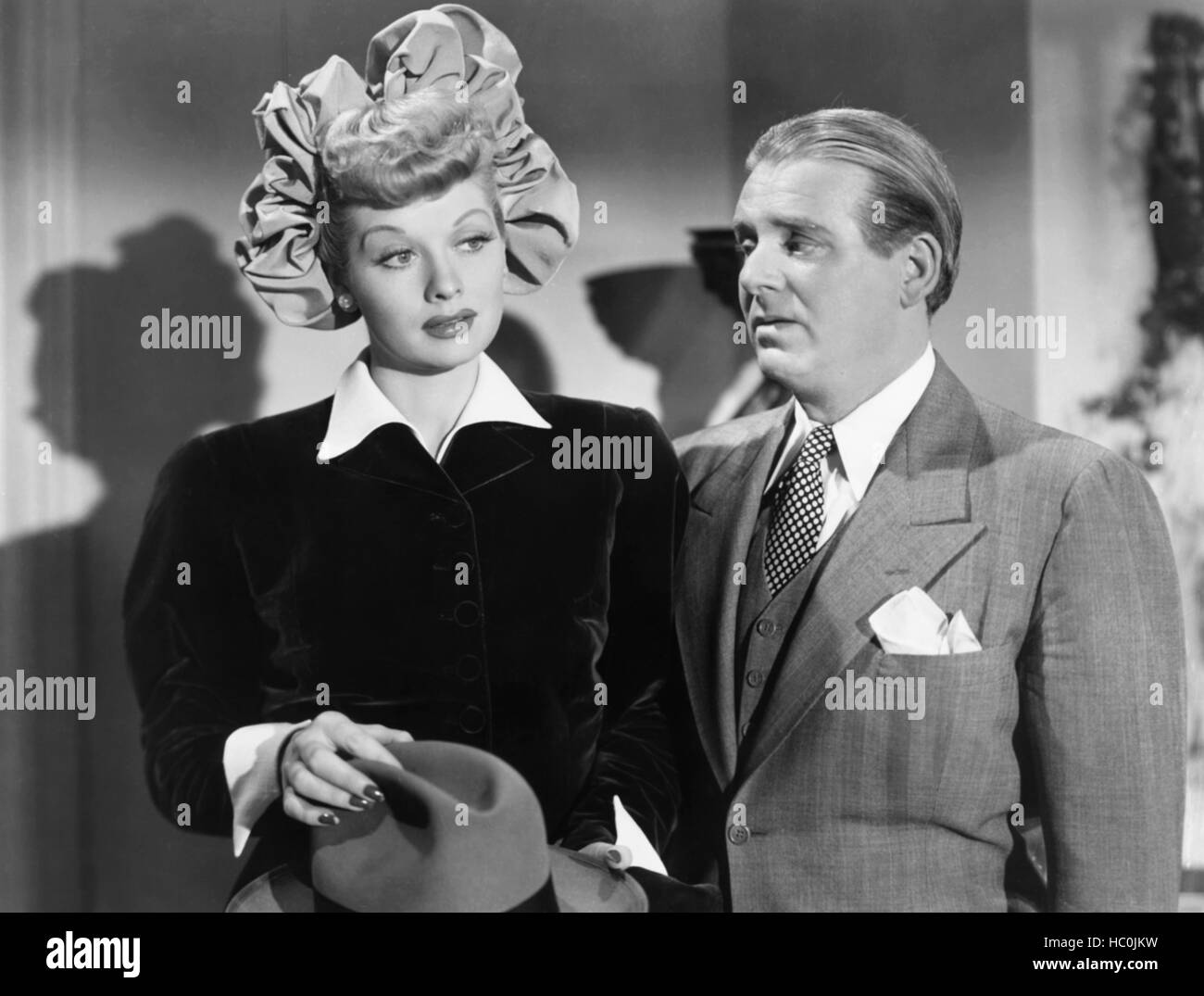 LOVER COME BACK, from left, Lucille Ball, Wallace Ford, 1946 Stock ...