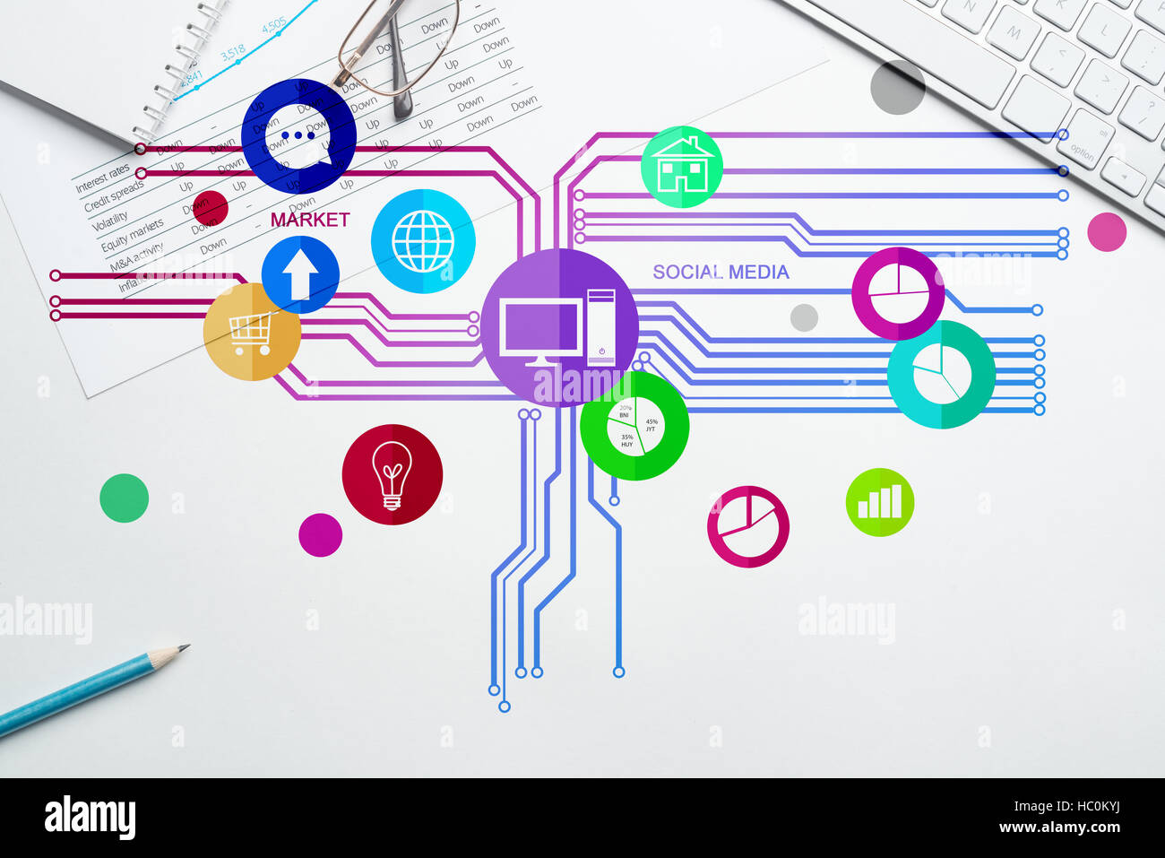 Interface design for mobile and web application stock photo alamy