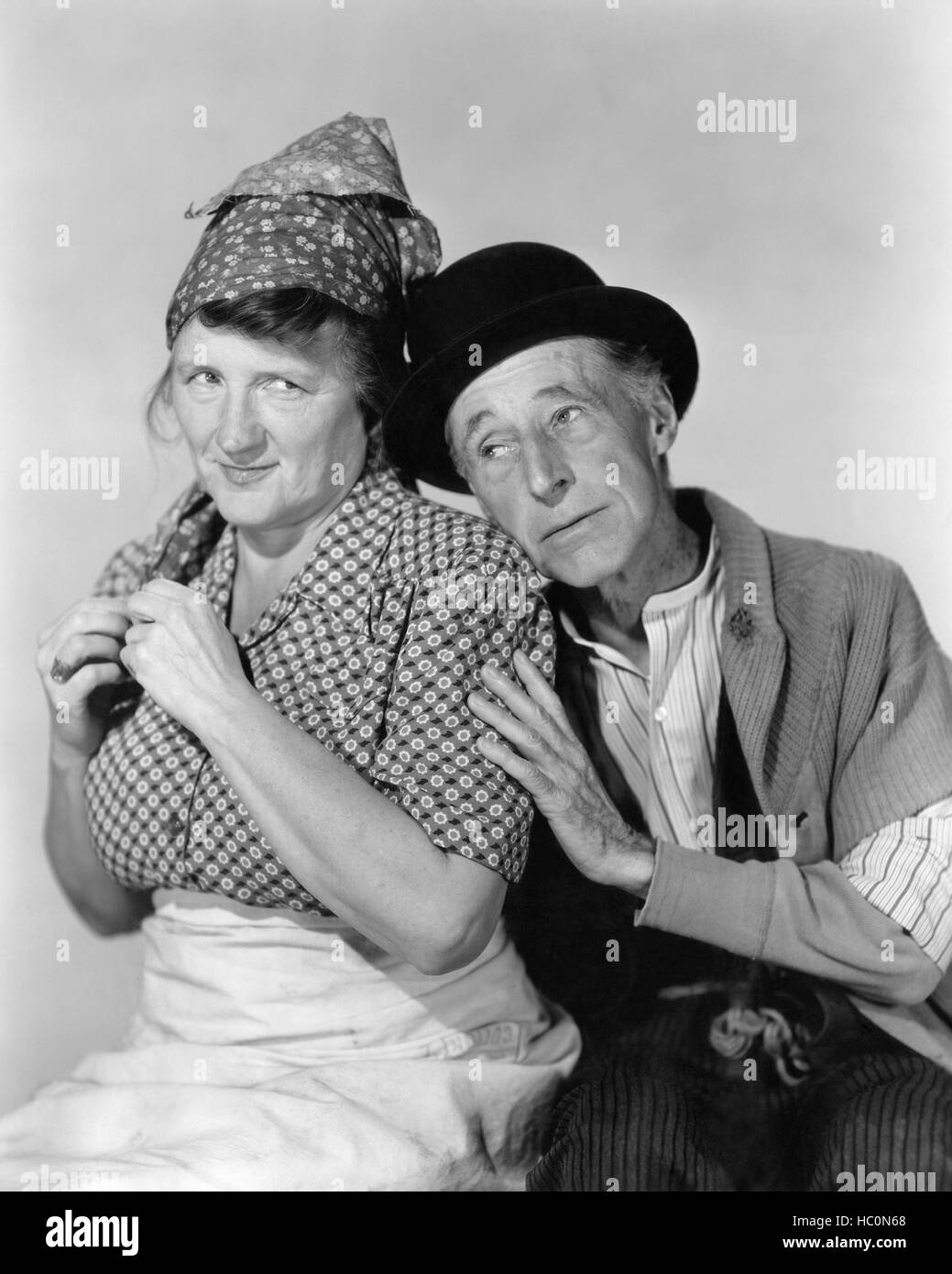 MA AND PA KETTLE AT HOME, Marjorie Main, Percy Kilbride, 1954 Stock