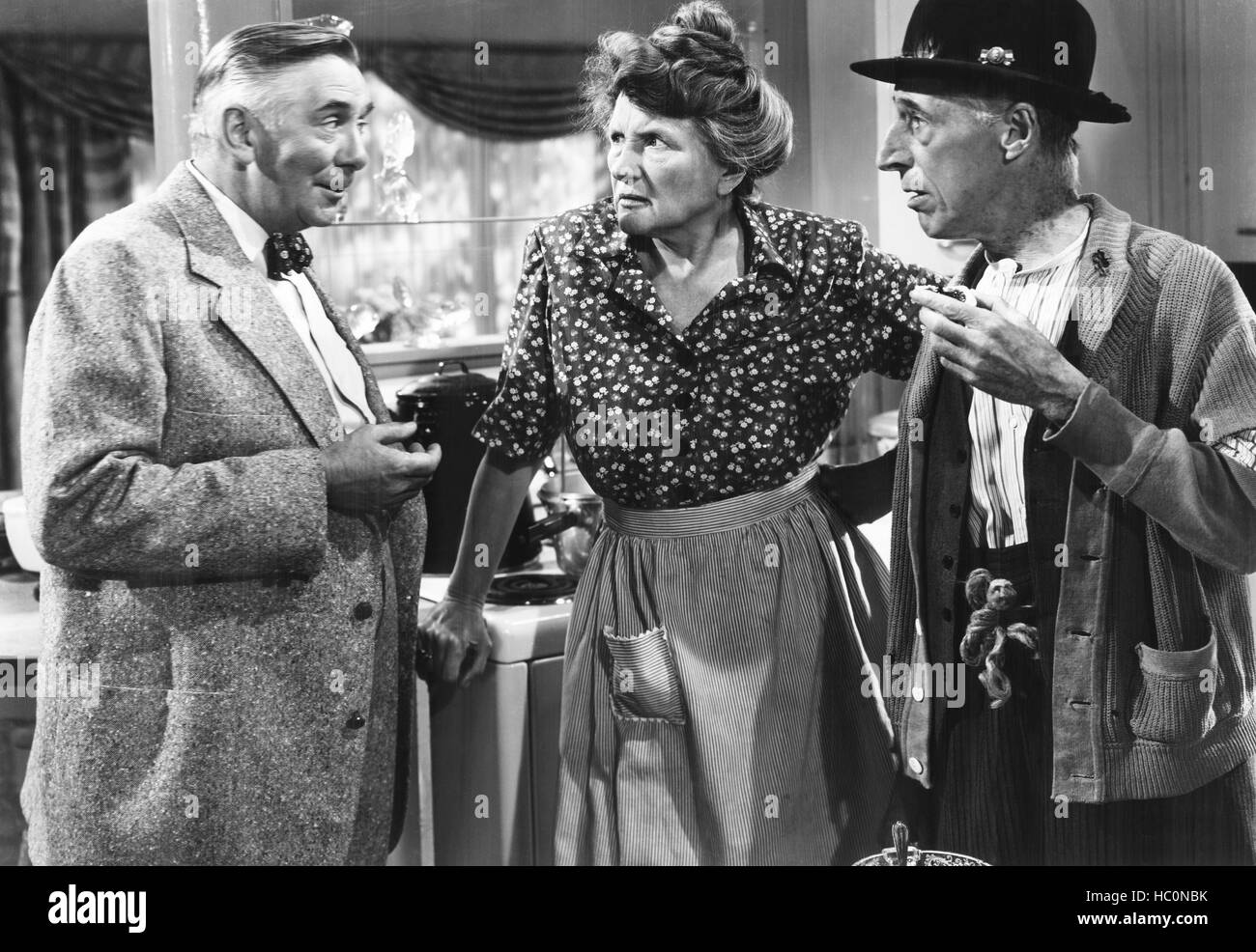 MA AND PA KETTLE ON THE FARM, from left Ray Collins, Marjorie Main