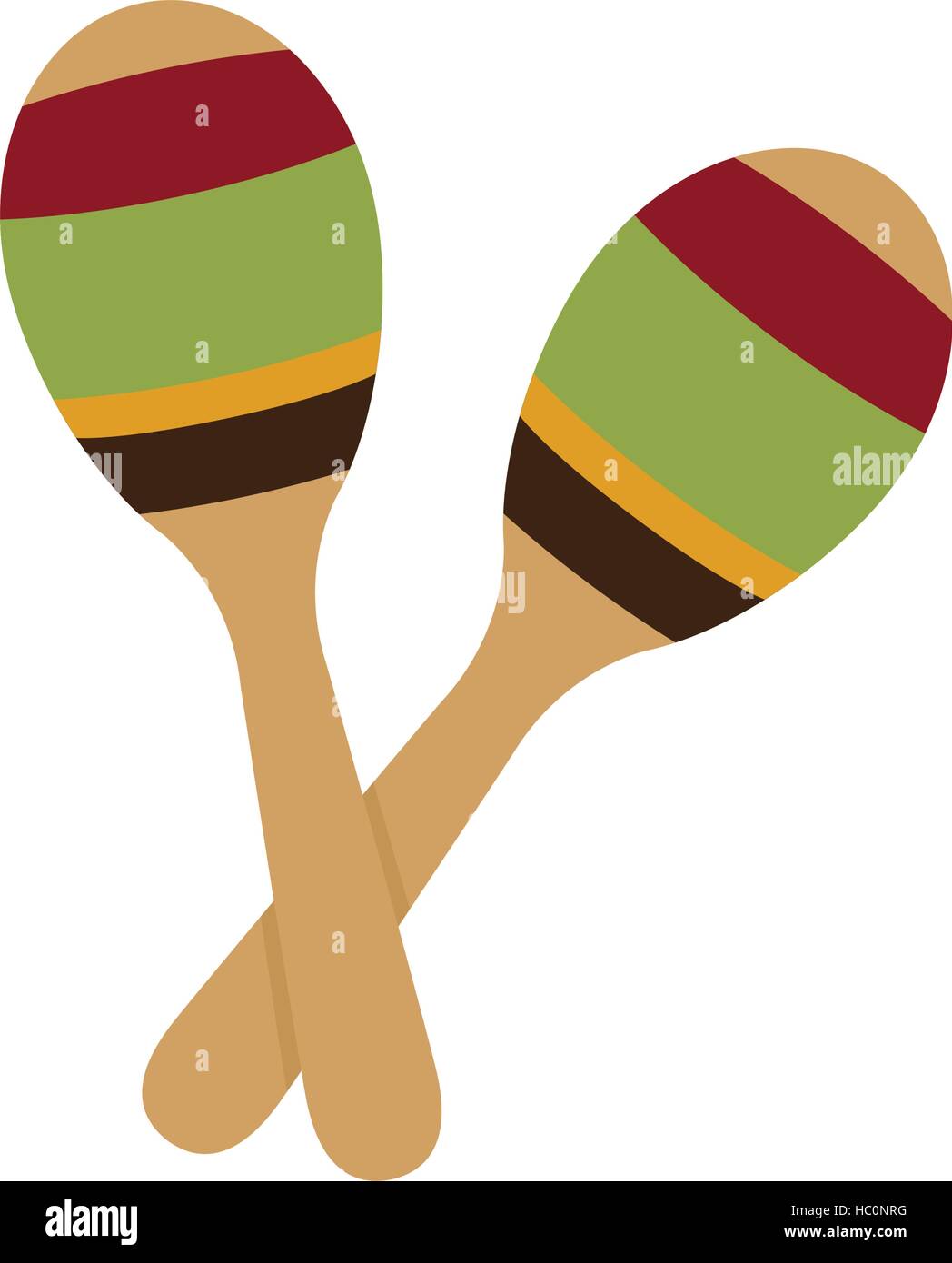 maracas music instrument Stock Vector Image & Art Alamy