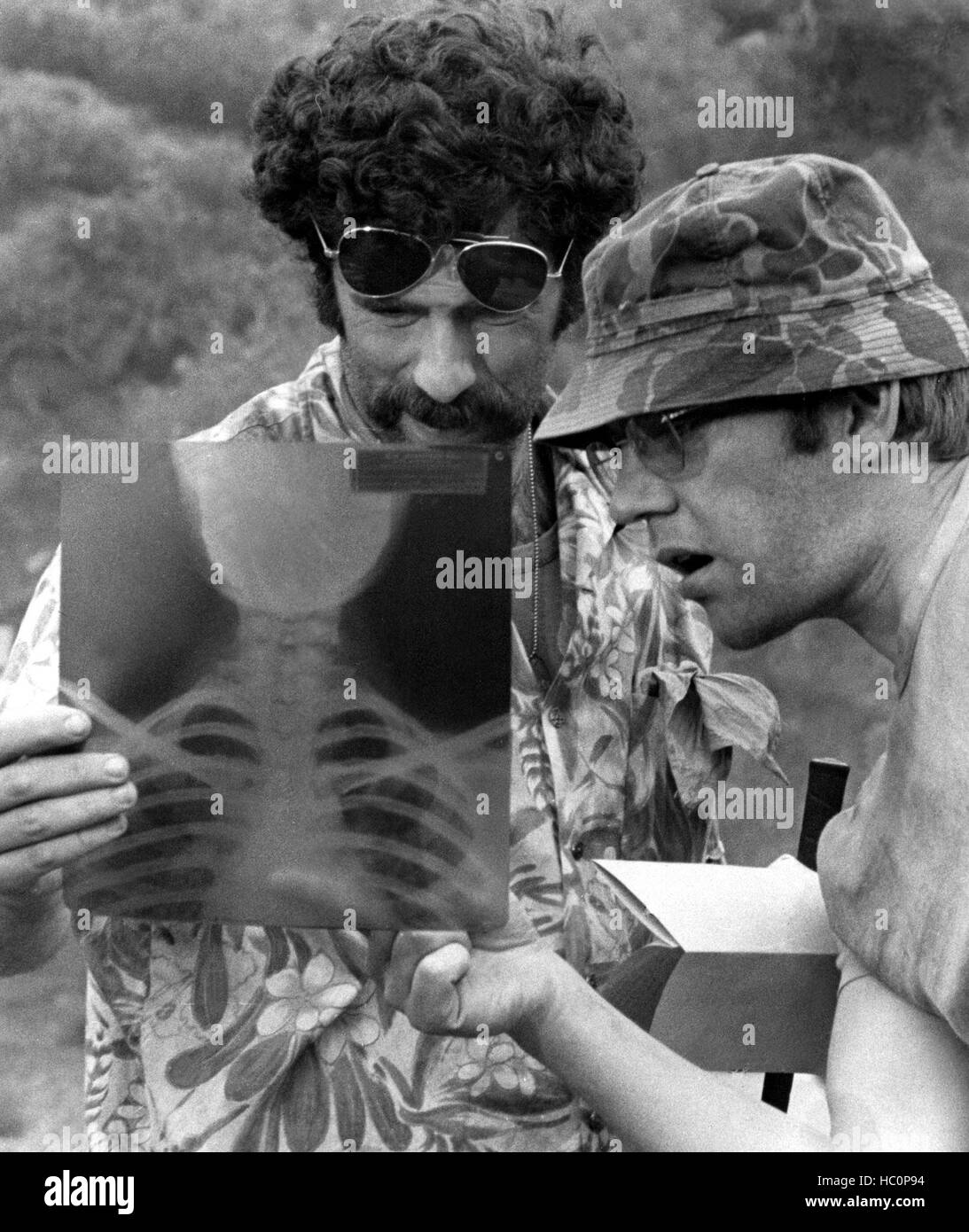 MASH, Elliott Gould, Donald Sutherland, 1970  TM and Copyright (c) 20th Century Fox Film Corp. All rights Stock Photo