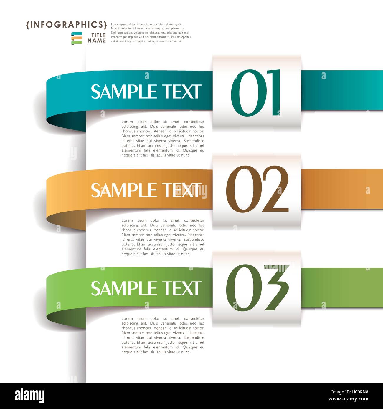 vector abstract 3d paper infographic elements Stock Vector Image & Art ...