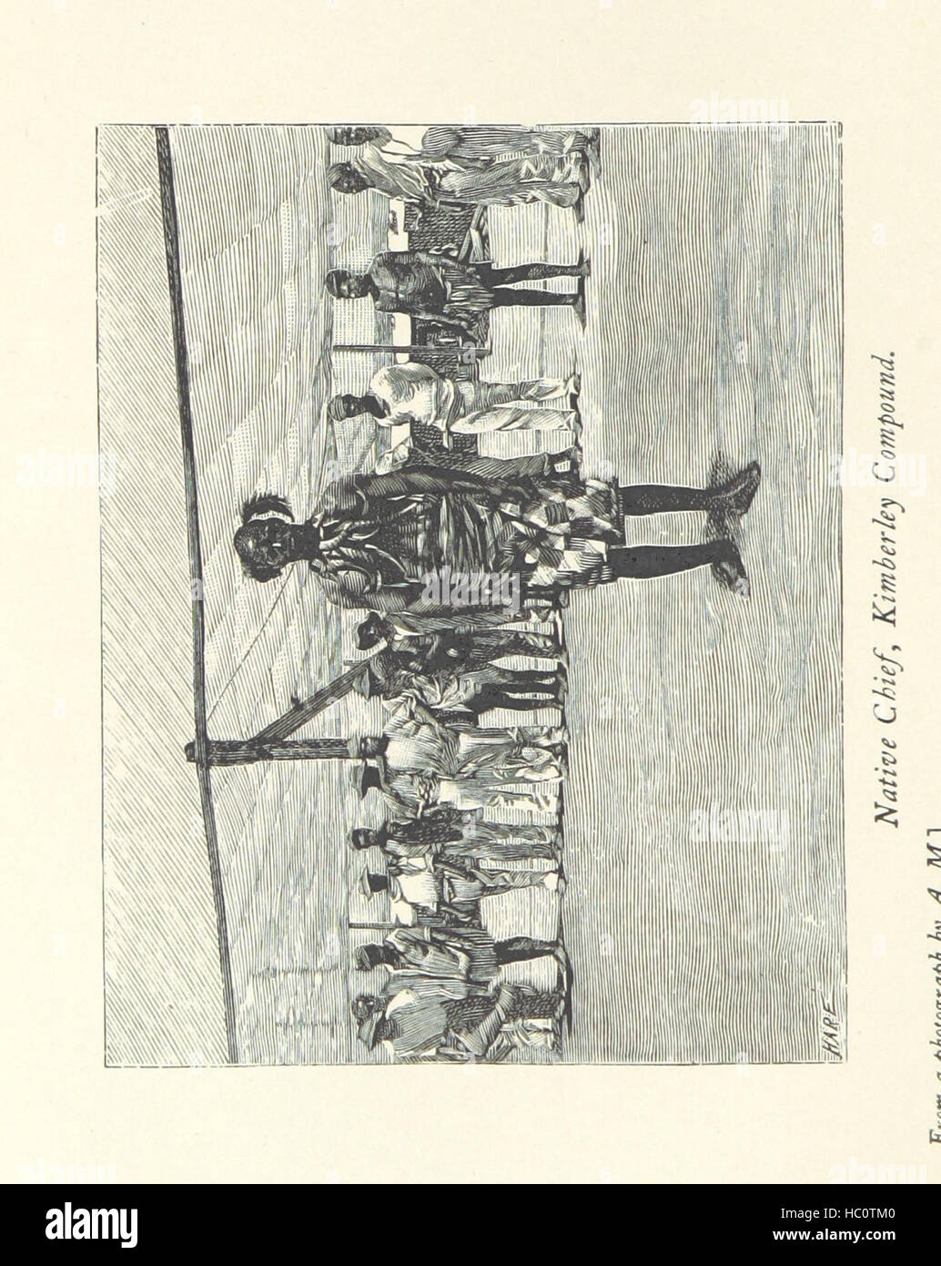 Image taken from page 96 of 'Three Weeks in South Africa. A diary' Image taken from page 96 of 'Three Weeks in South Stock Photo