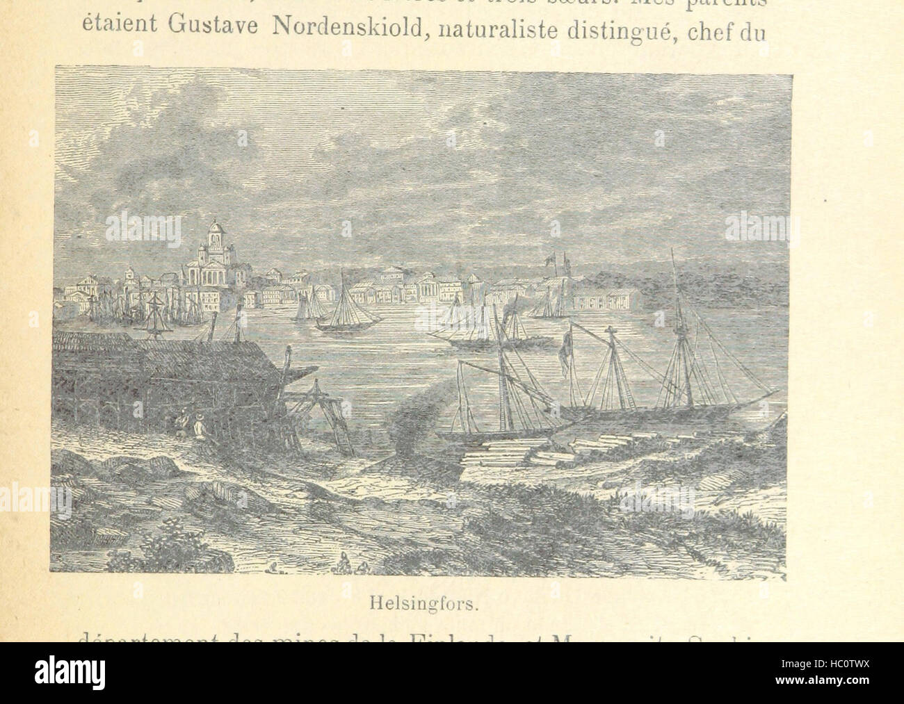 The image shows a page from Notre Expédition au Pôle Nord, documenting ...