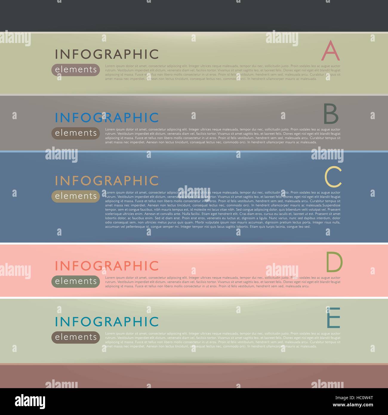Paper Infographic Background vector abstract paper infographic elements Stock Vector Image & Art - Alamy