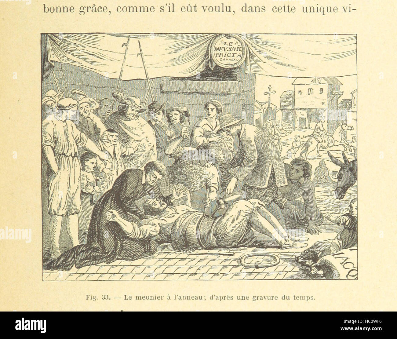Image taken from page 189 of 'L'Hôtel de Ville de Paris et la Grève à travers les âges. D'après E. Fournier' Image taken from page 189 of 'L'Hôtel de Ville de Stock Photo