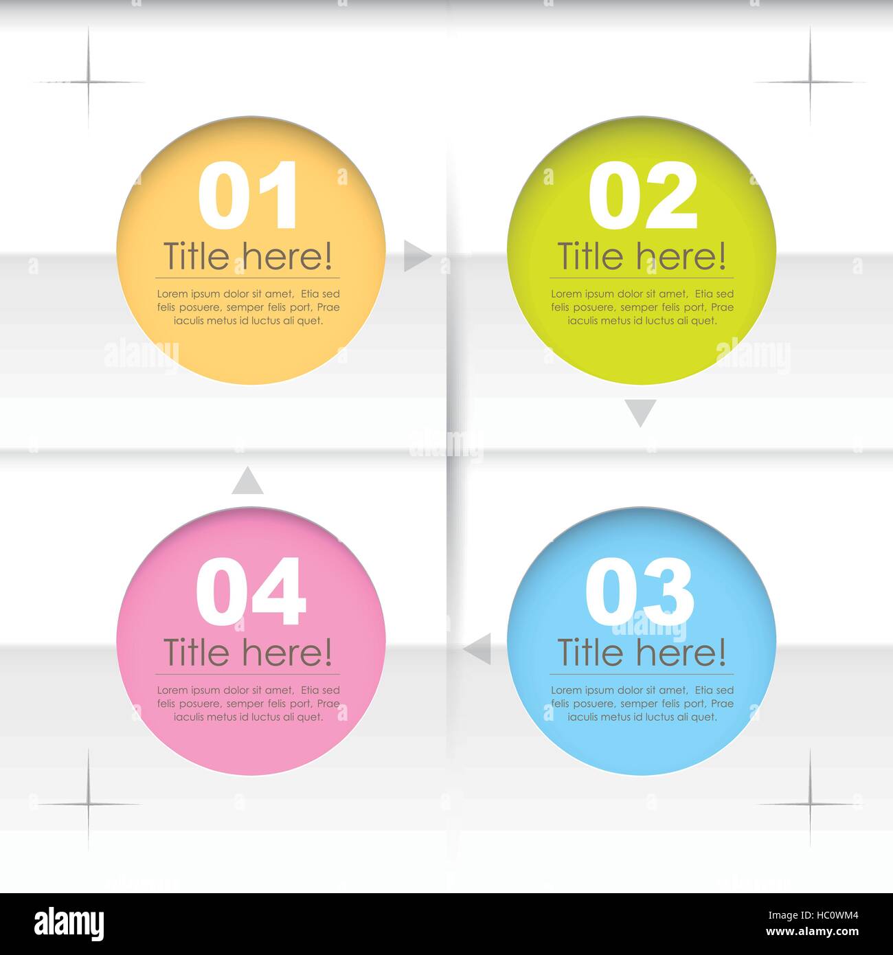 vector abstract 3d paper infographic elements Stock Vector Image & Art ...