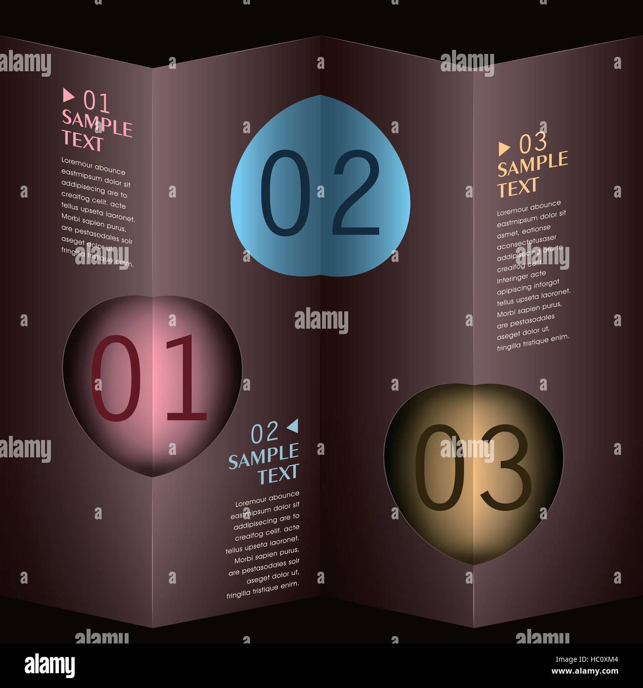 vector abstract 3d paper infographic elements Stock Vector Image & Art ...