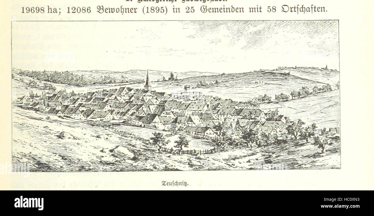 Image taken from page 255 of 'Geographisch-historisches Handbuch von Bayern' Image taken from page 255 of 'Geographisch-historisches Handbuch von Bayern' Stock Photo