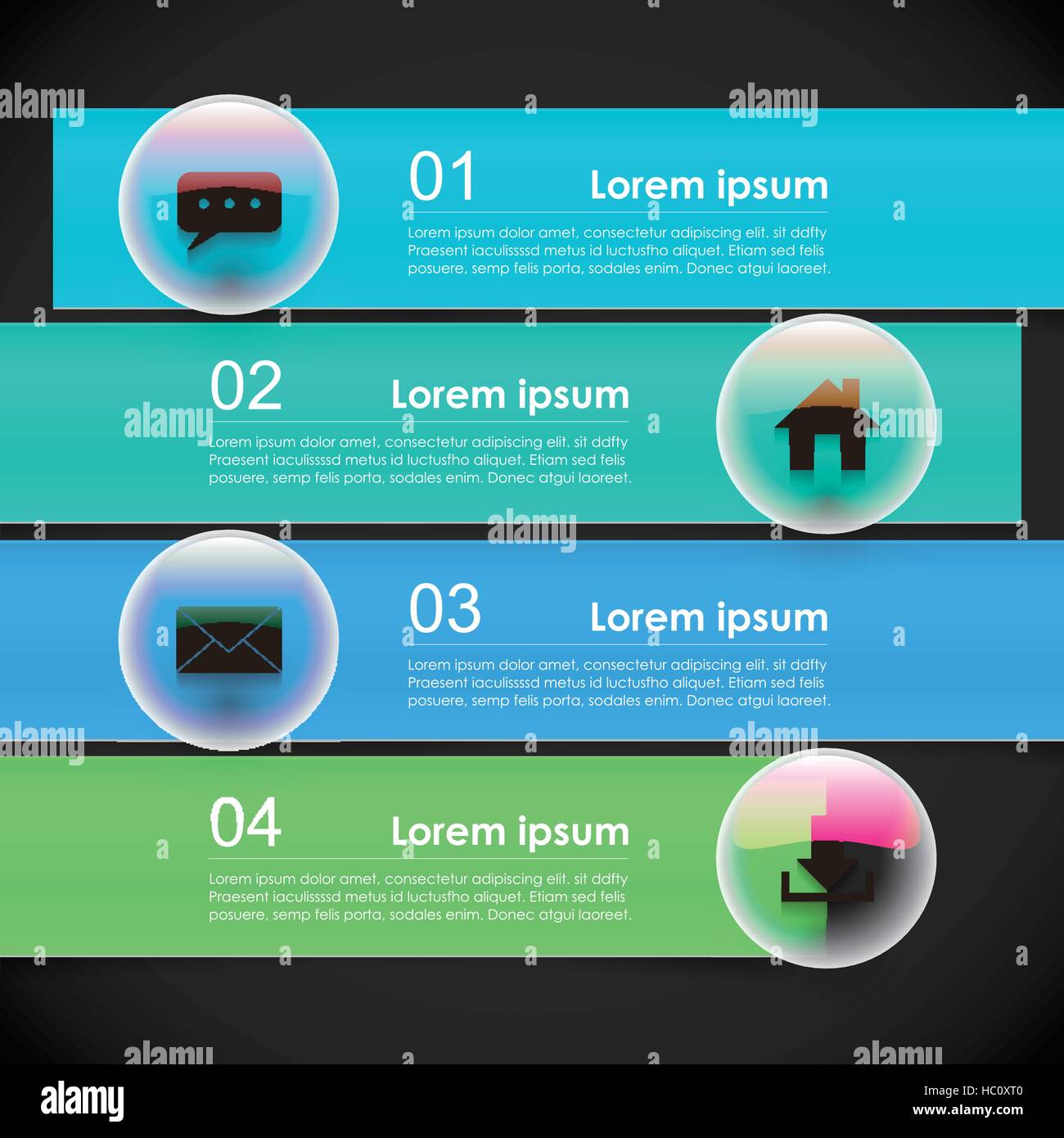 vector abstract 3d paper infographic elements Stock Vector Image & Art ...