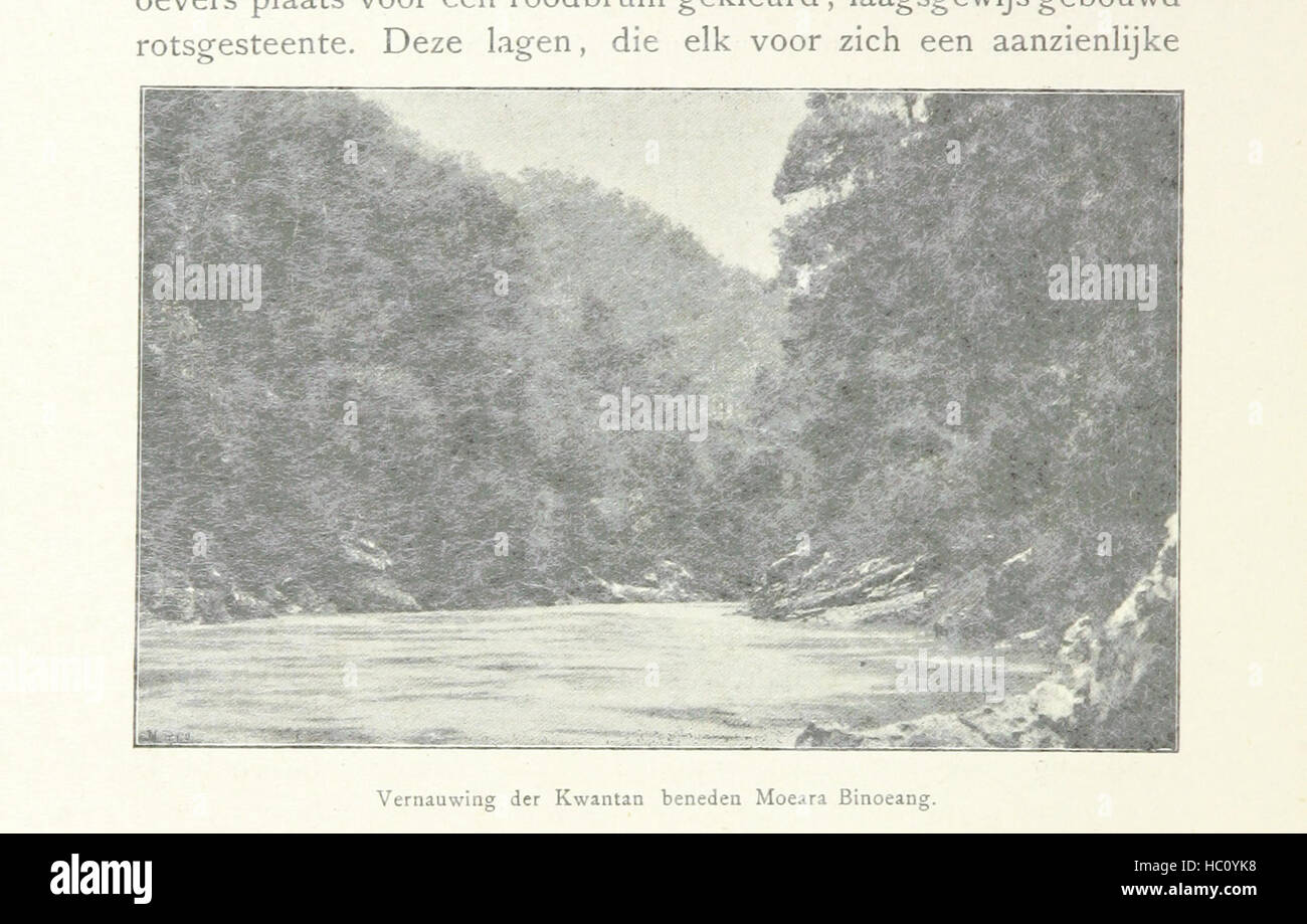Image taken from page 64 of 'Dwars door Sumatra. Tocht van Padang naar Siak, onder leiding van ... J. W. Ijzerman, beschreven door ... J. W. Ijzerman, J. F. van Bemmelen, S. H. Koorders en L. A. Bakhuis. Met ... illustraties en een reiskaart' Image taken from page 64 of 'Dwars door Sumatra Tocht Stock Photo