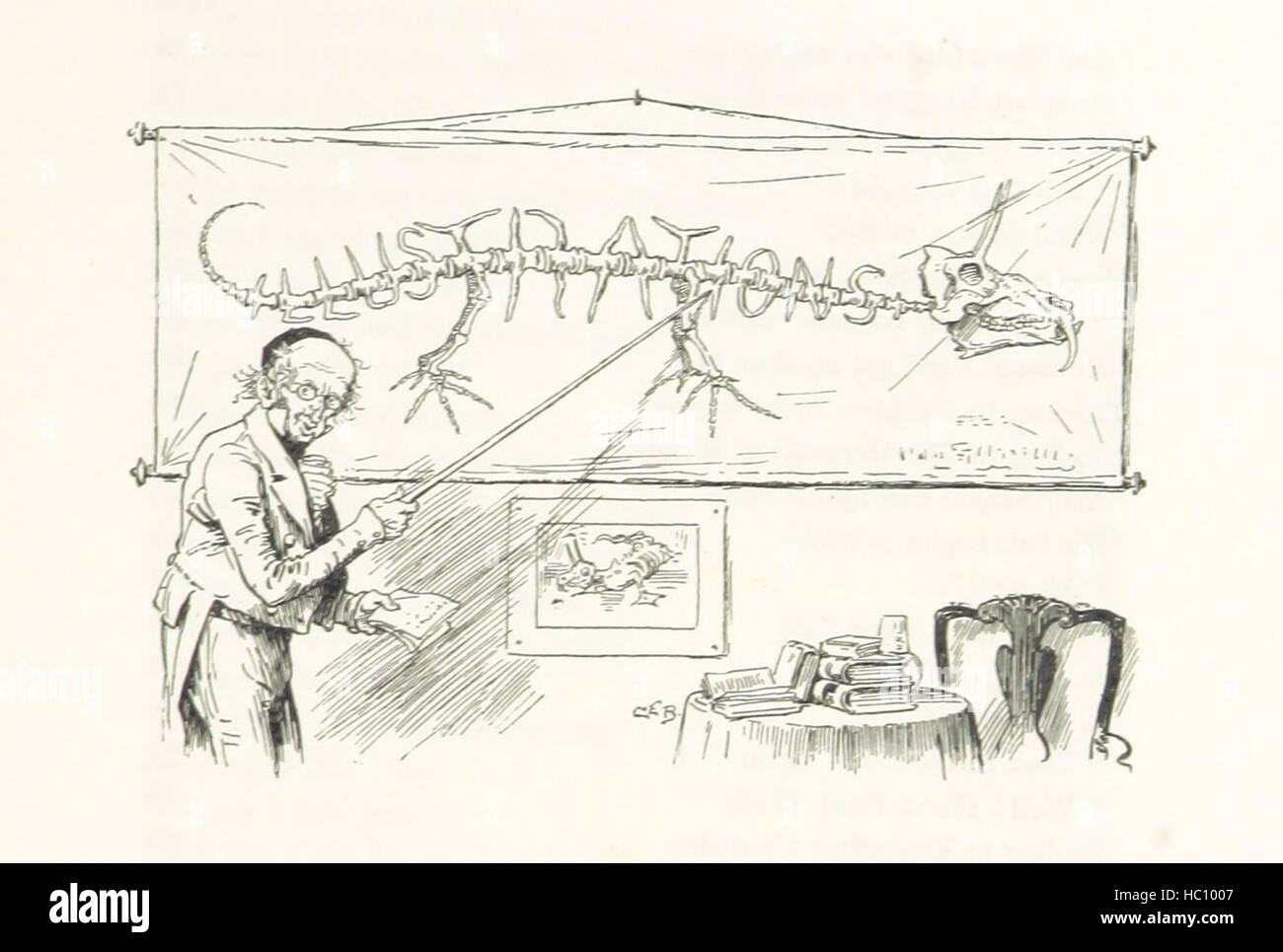 The page presents humorous poems with accompanying illustrations ...