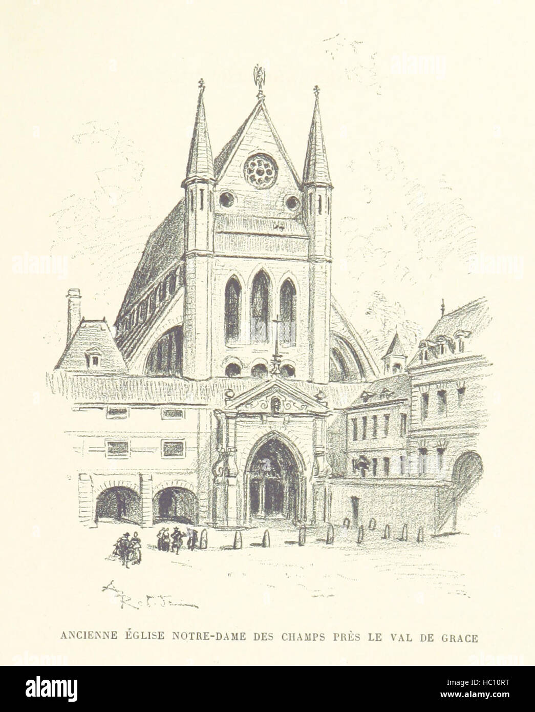 Image taken from page 465 of 'Paris de siècle en siècle. Texte, dessins et lithographies par A. Robida' Image taken from page 465 of 'Paris de siècle en Stock Photo