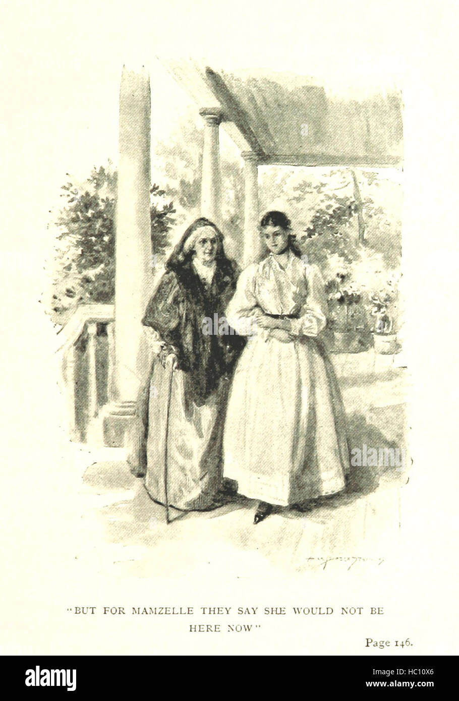 Image taken from page 187 of 'The Story of Babette, a little Creole girl, etc' Image taken from page 187 of 'The Story of Babette, Stock Photo