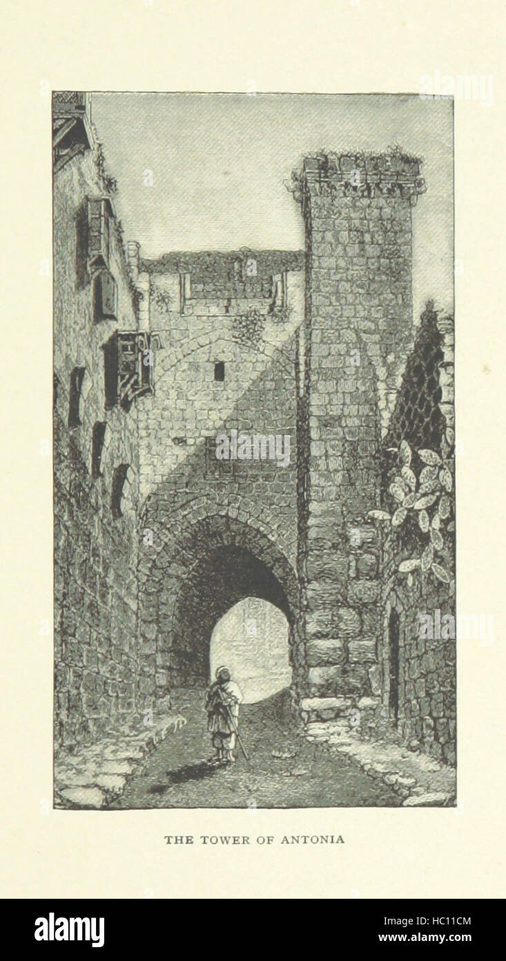 Image taken from page 43 of 'Literary Landmarks of Jerusalem ... Illustrated' Image taken from page 43 of 'Literary Landmarks of Jerusalem Stock Photo