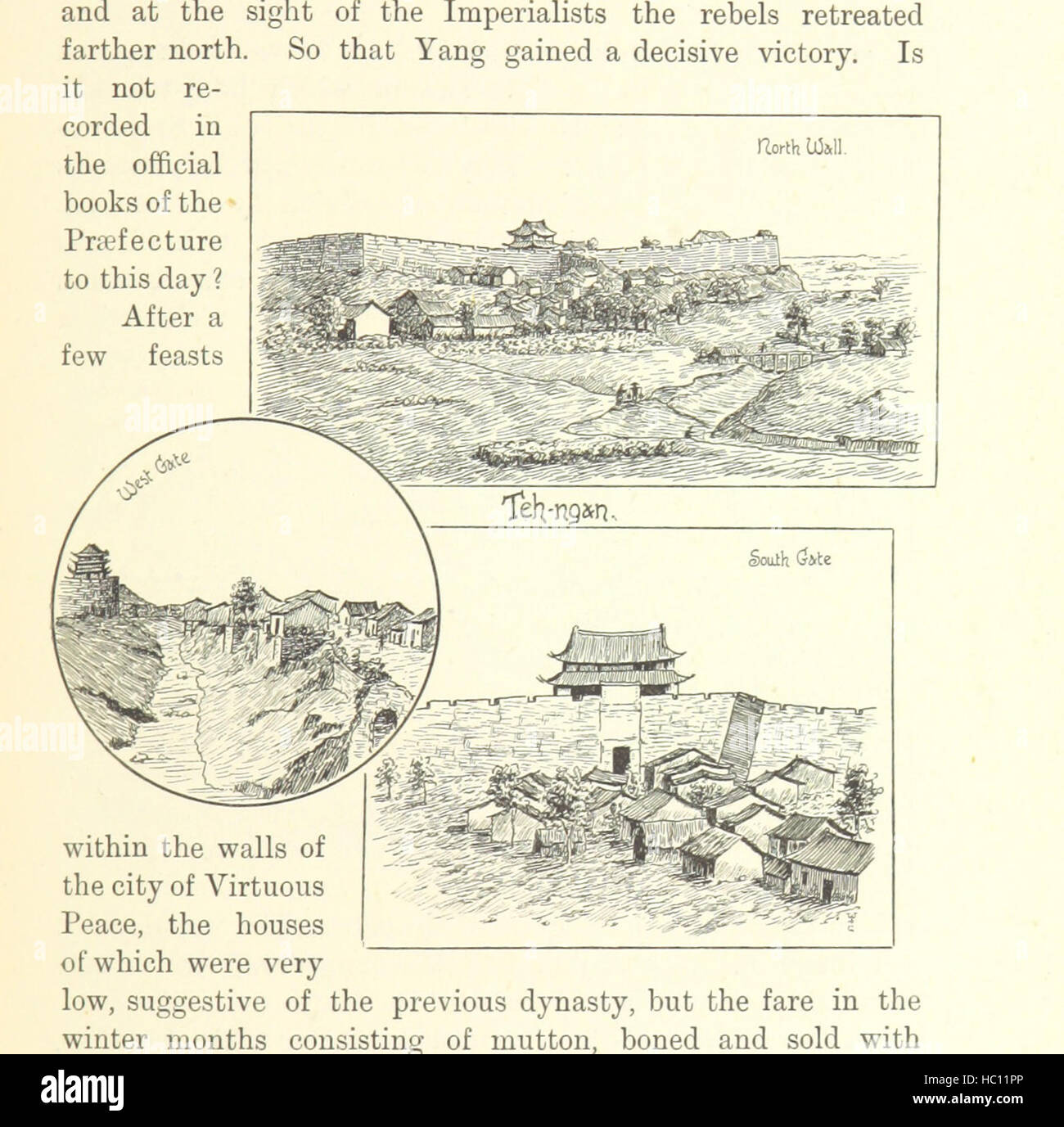Image taken from page 333 of 'A String of Chinese Peach-Stones. [Sketches of village life in central China. With illustrations.]' Image taken from page 333 of 'A String of Chinese Stock Photo