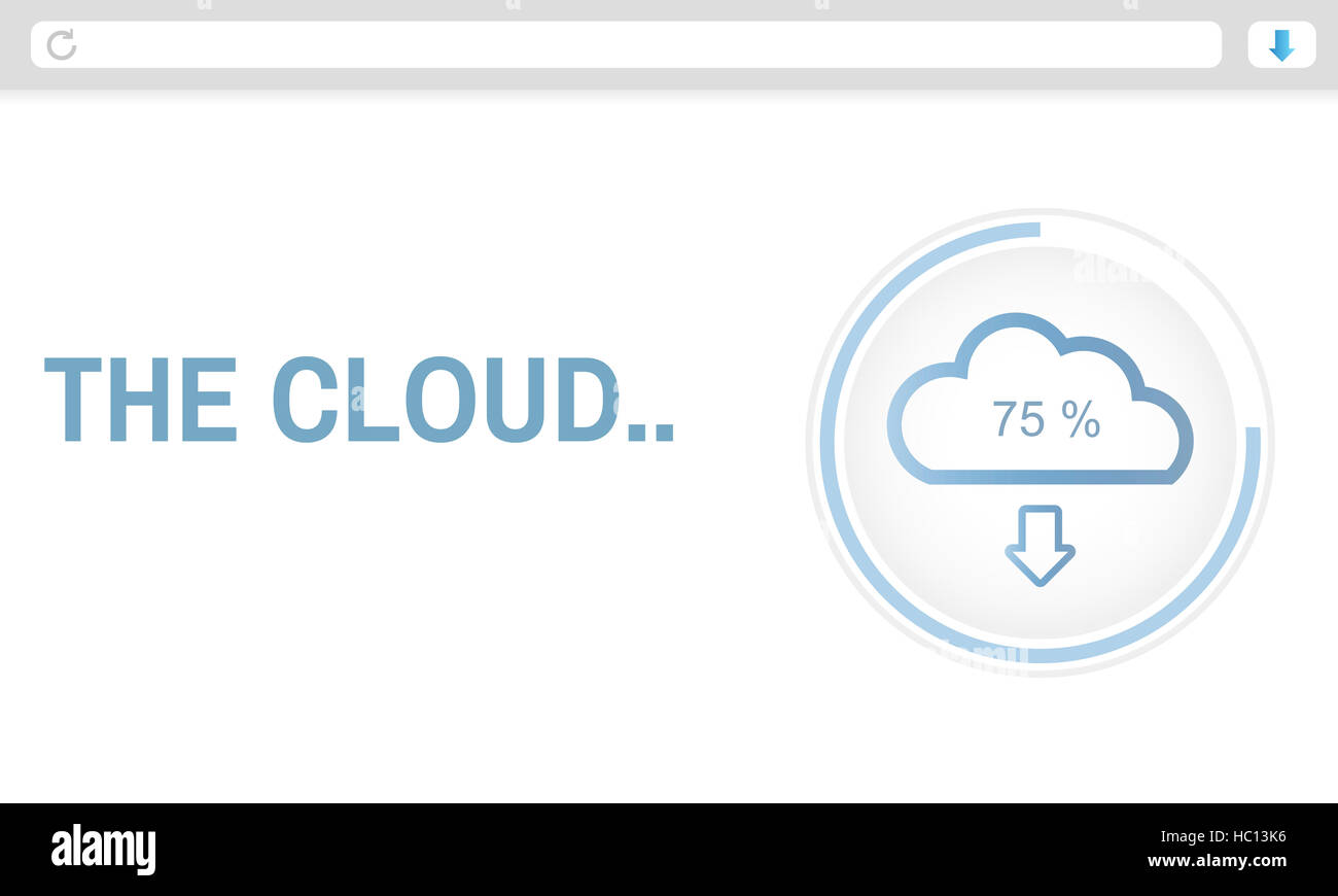 The Cloud Storage Data Information Concept Stock Photo Alamy