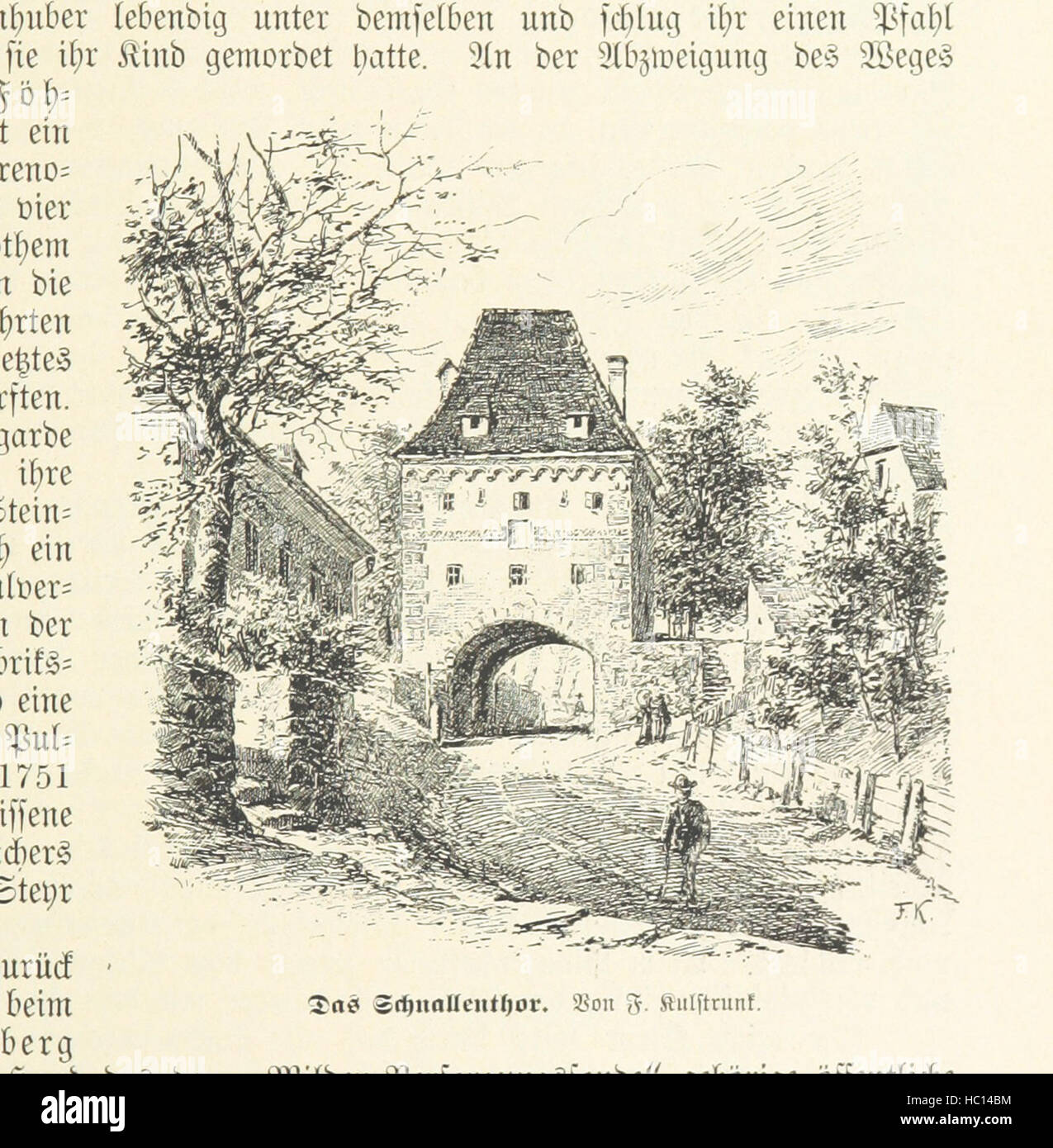 Image taken from page 213 of 'Heiṃatkunde von Steyr, etc' Image taken from page 213 of 'Heiṃatkunde von Steyr, etc' Stock Photo