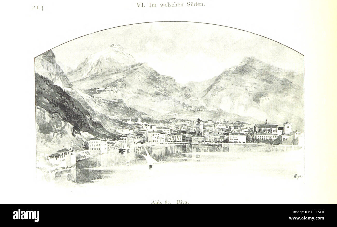 Image taken from page 234 of 'Aus den Alpen ... Illustriert, etc' Image taken from page 234 of 'Aus den Alpen Stock Photo