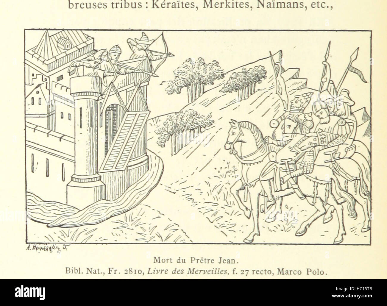 Image taken from page 26 of 'Centenaire de Marco Polo. Conférence, etc. [With “Marco Polo. Bibliographie.”]' Image taken from page 26 of 'Centenaire de Marco Polo Stock Photo