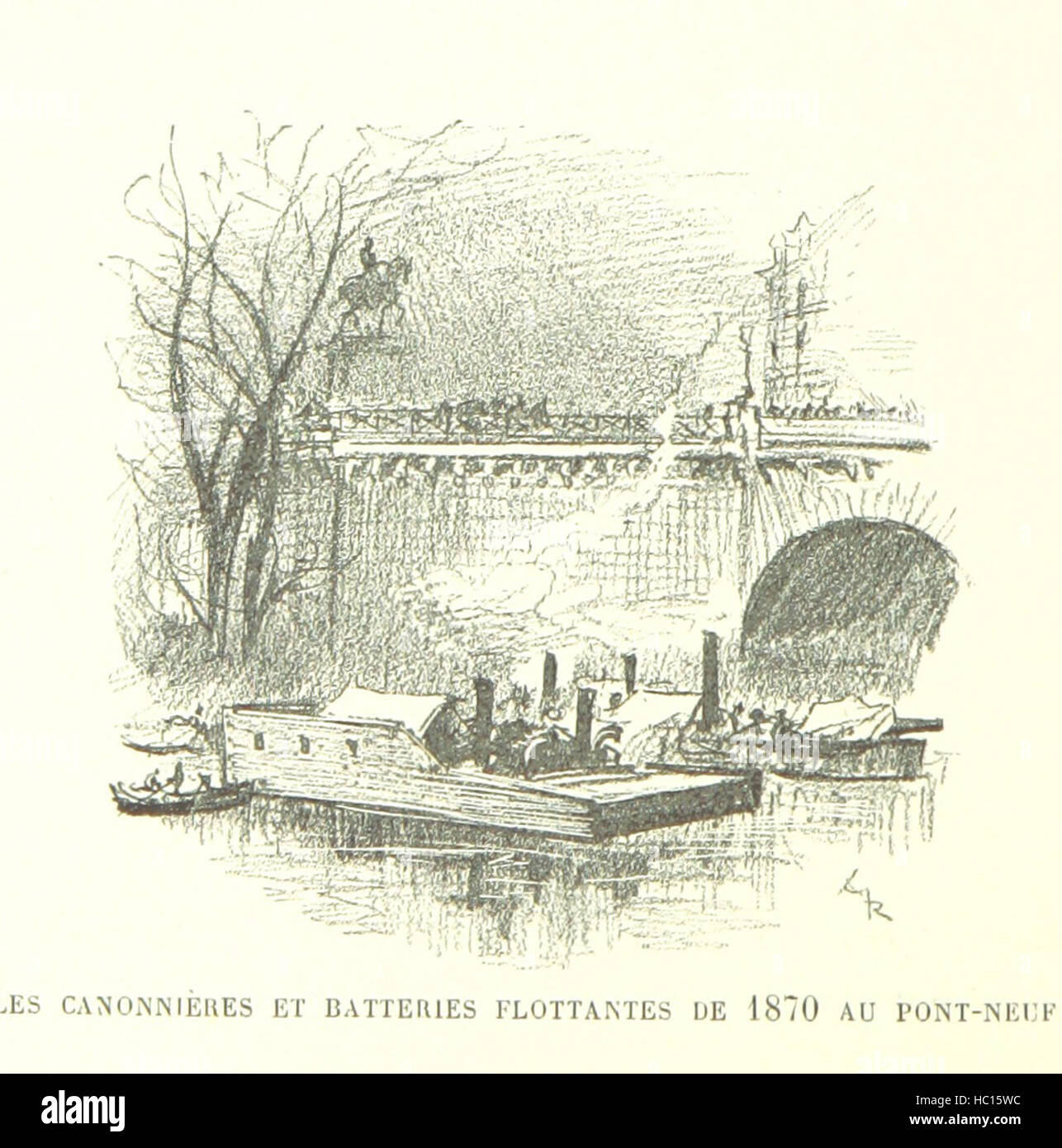 Image taken from page 462 of 'Paris de siècle en siècle. Le cœur de Paris, splendeurs et souvenirs. Texte, dessins et lithographes par A. Robida' Image taken from page 462 of 'Paris de siècle en Stock Photo