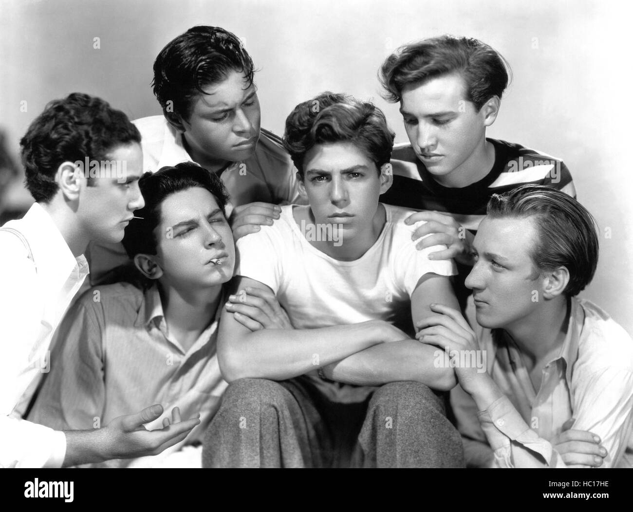 LITTLE TOUGH GUY, from left, David Gorcey, Gabriel Dell, Bernard Punsly