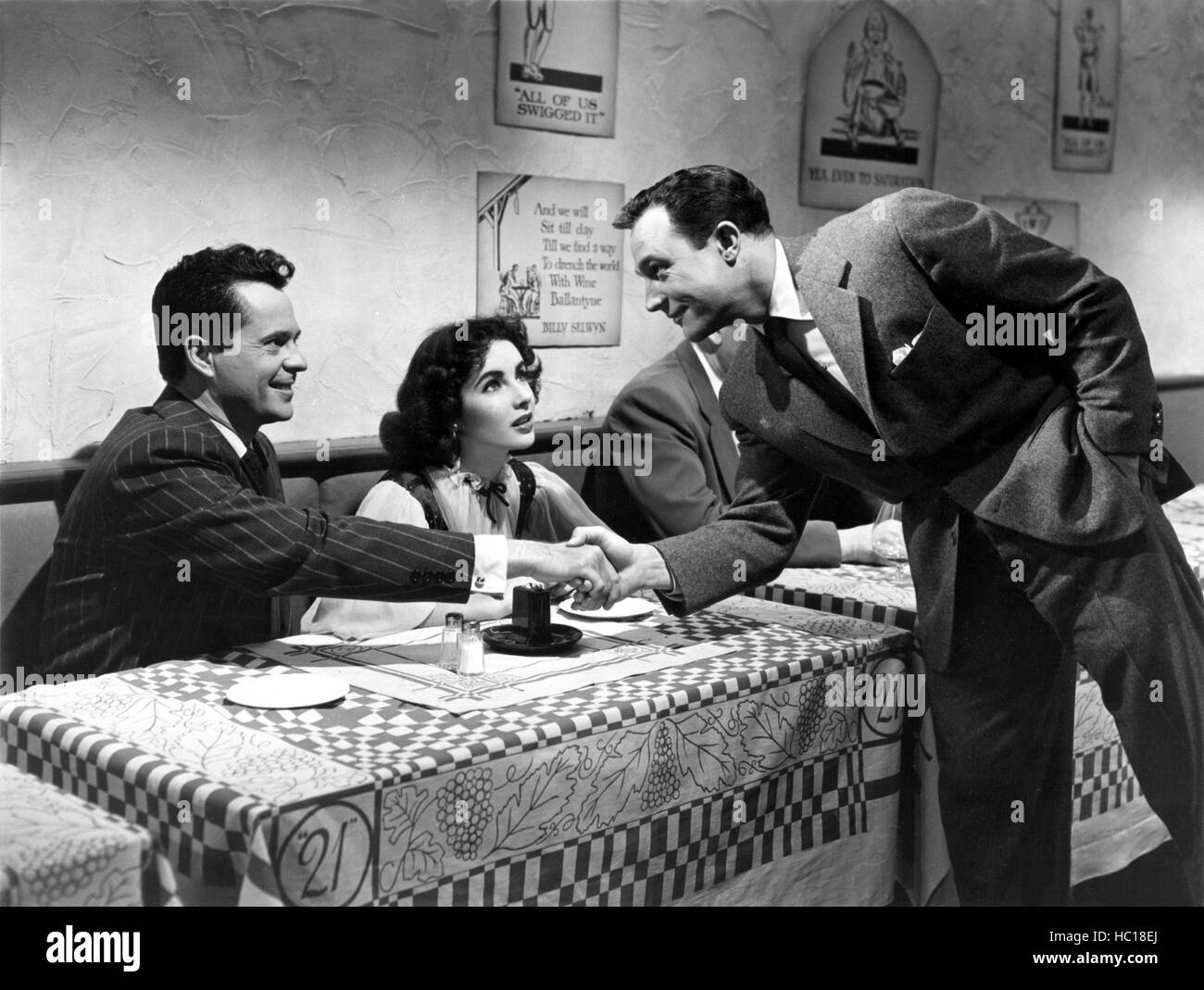 LOVE IS BETTER THAN EVER, Elizabeth Taylor, Gene Kelly, Larry Parks, 1952 Stock Photo Alamy