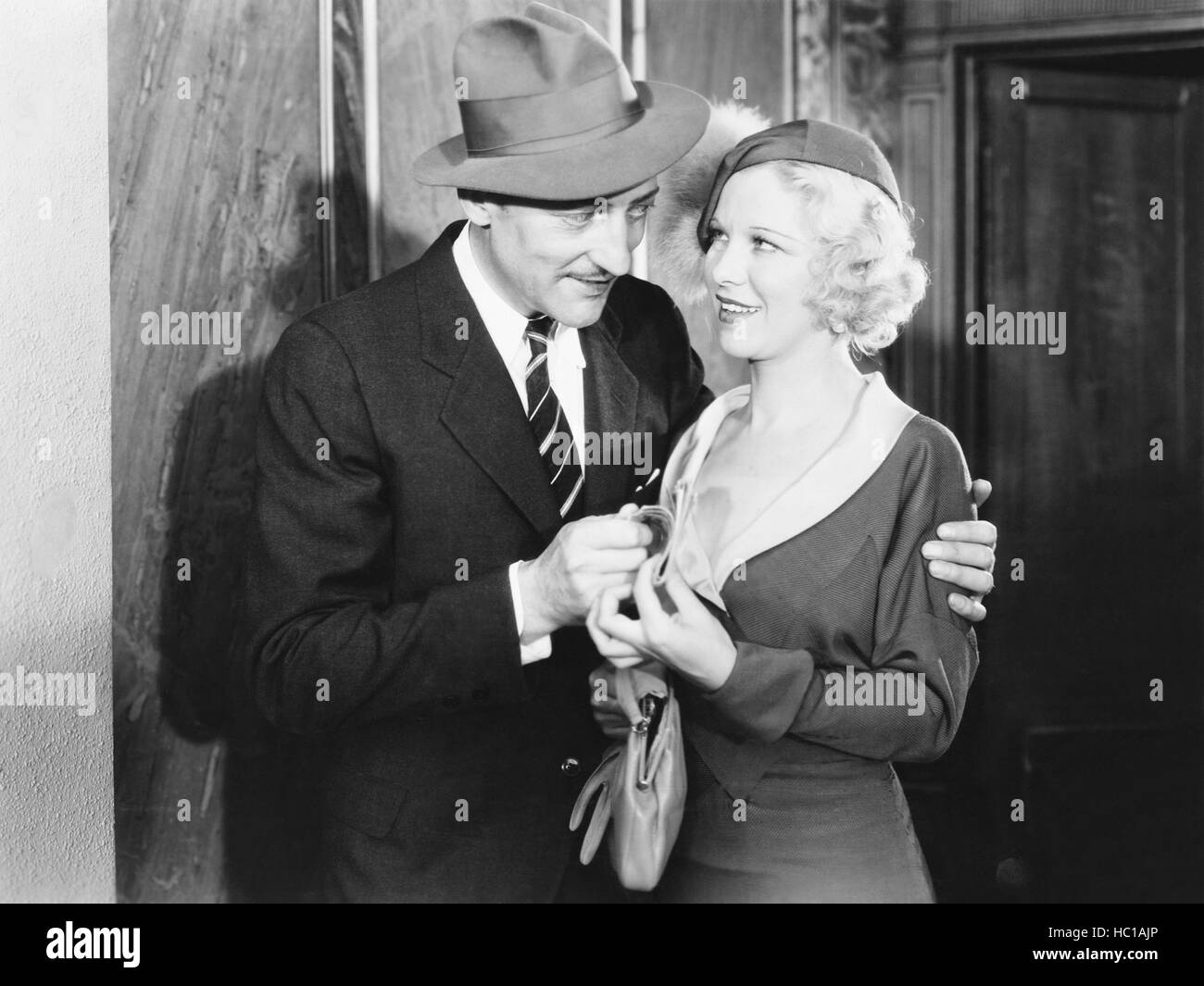 THE MATCH KING, from left Warren William, Glenda Farrell, 1932 Stock