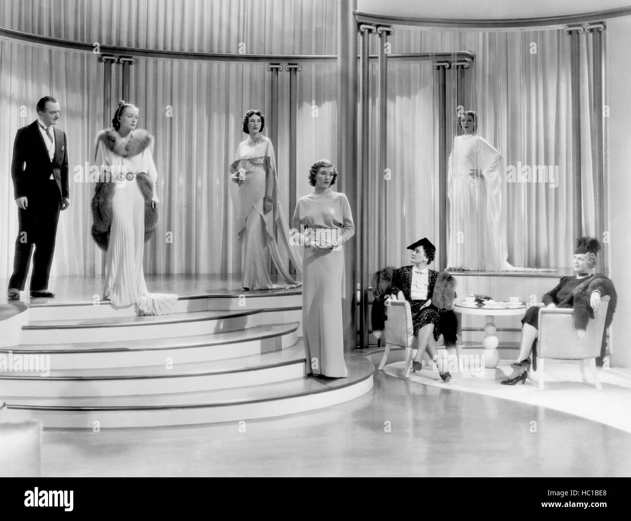 MANNEQUIN, Joan Crawford, (second from left), 1937 Stock Photo Alamy