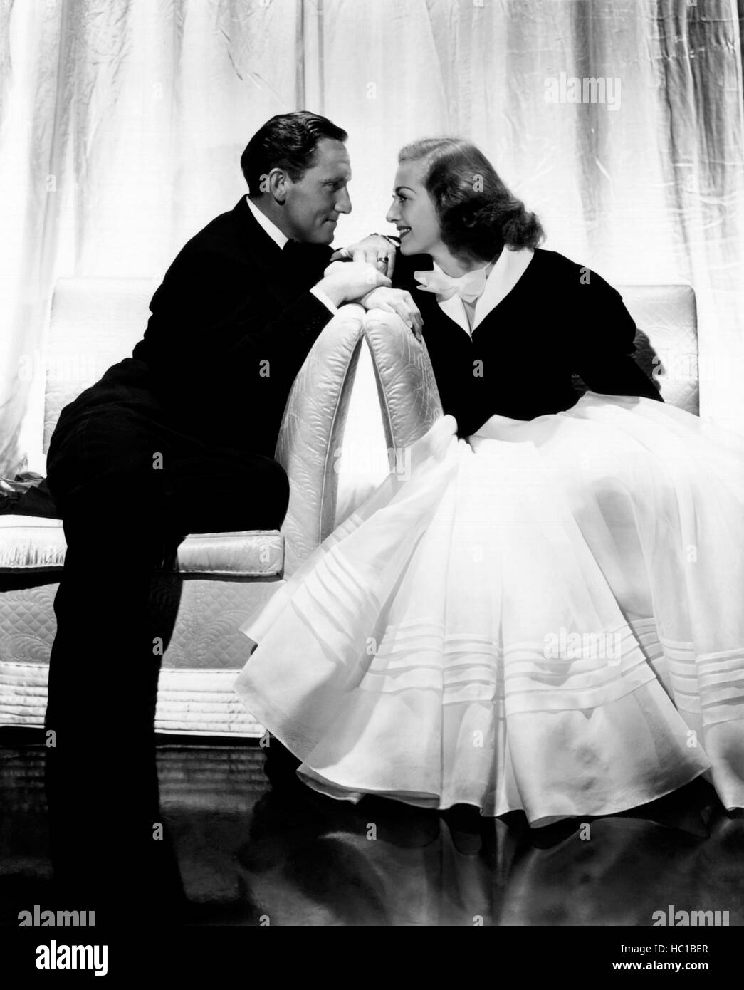 MANNEQUIN, from left Spencer Tracy, Joan Crawford, 1937 Stock Photo