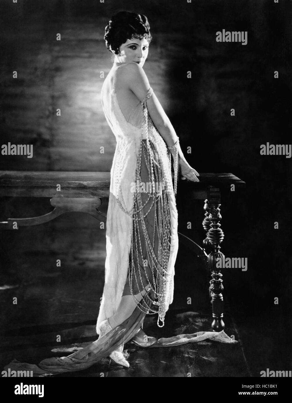 MANSLAUGHTER, Leatrice Joy, (in a gown by Paul Iribe), 1922 Stock Photo ...