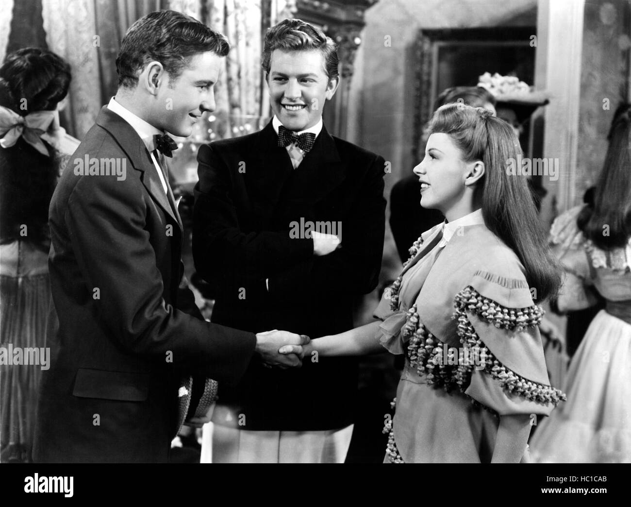 MEET ME IN ST. LOUIS, Tom Drake, Henry H.Daniels, Jr., Judy Garland ...