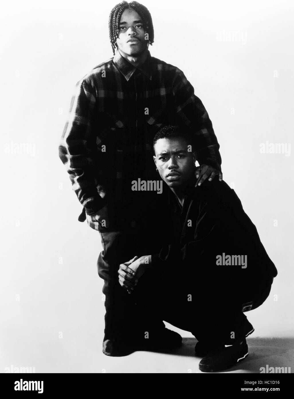 MENACE II SOCIETY, from left Larenz Tate, Tyrin Turner, 1993,