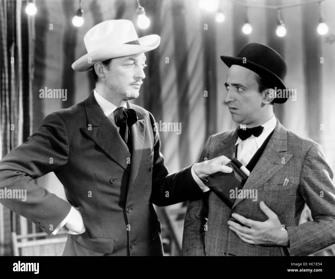 THE MIND READER, from left: Warren William, Allen Jenkins, 1933 Stock ...