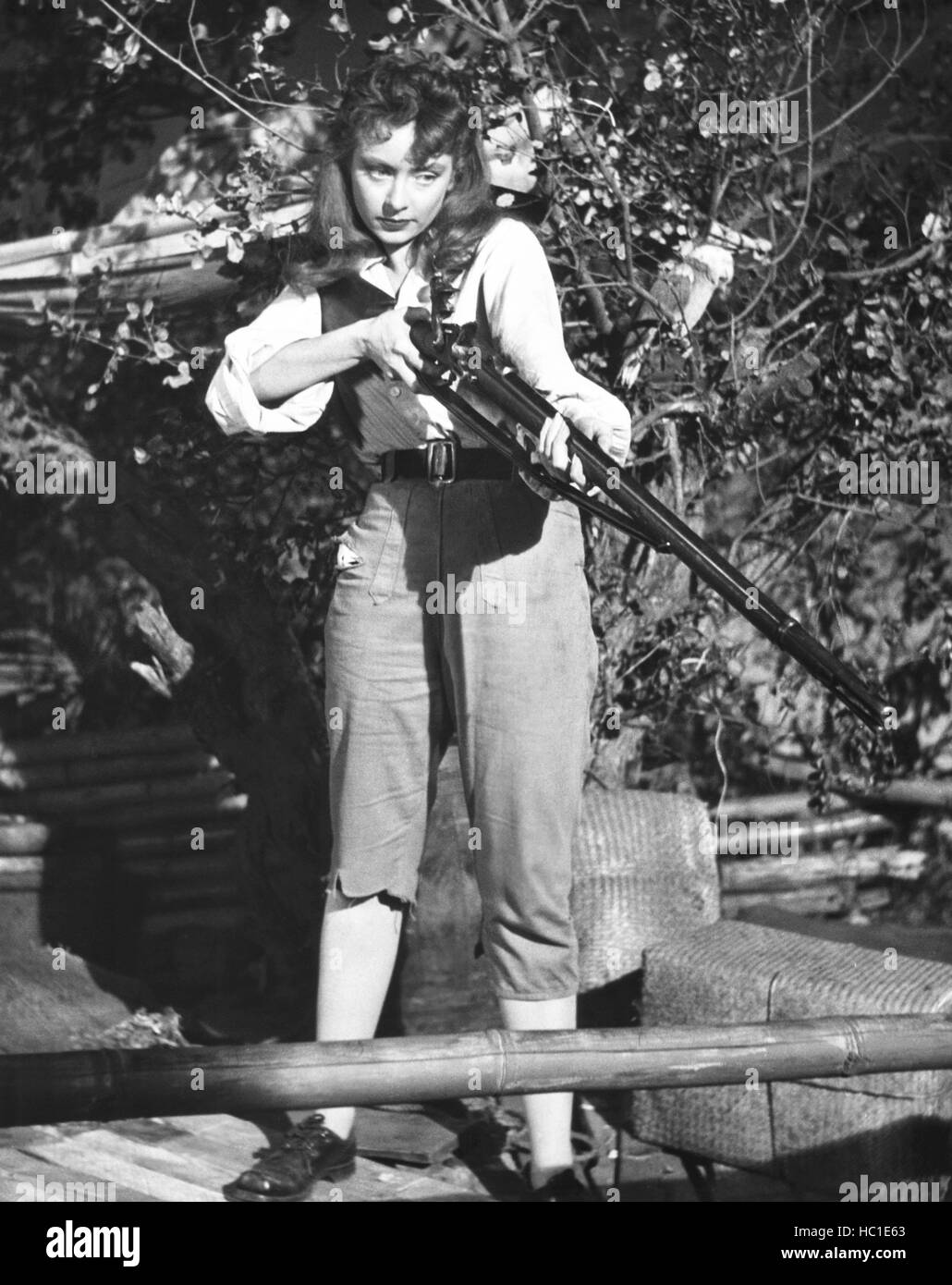 MISS ROBIN CRUSOE, Amanda Blake, 1954 Stock Photo - Alamy