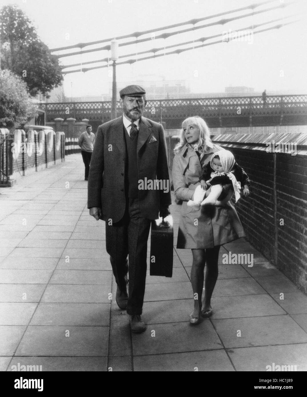 A NICE GIRL LIKE ME, Harry Andrews, Barbara Ferris, 1969 Stock Photo ...