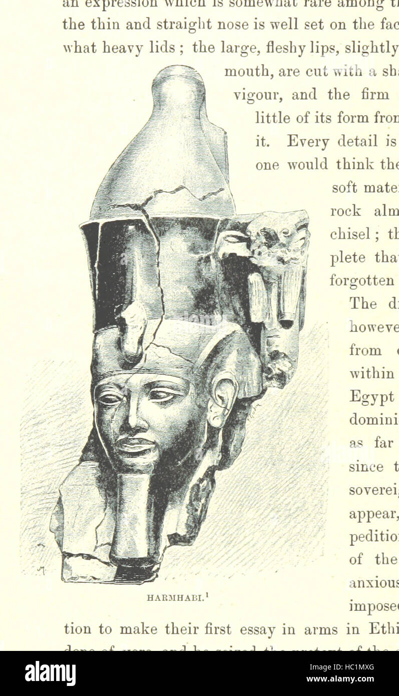 Image taken from page 372 of 'The Struggle of the Nations. Egypt, Syria, and Assyria ... Edited by A. H. Sayce. Translated by M. L. McClure. With map ... and ... illustrations' Image taken from page 372 of 'The Struggle of the Stock Photo