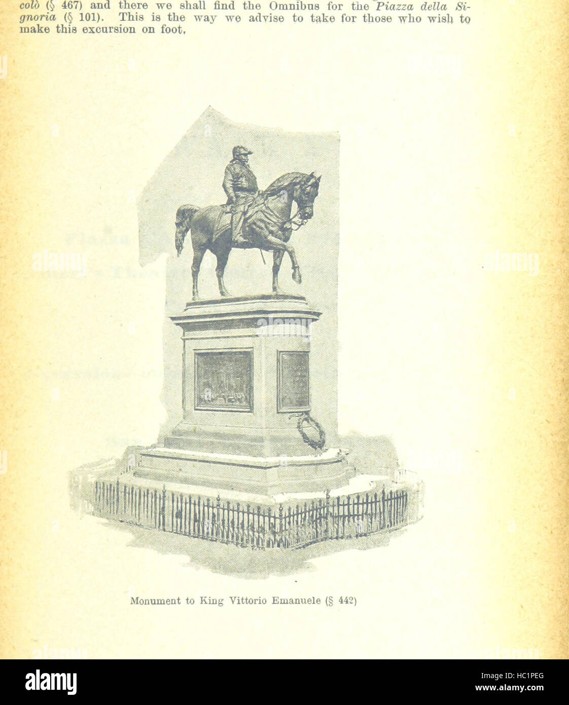 Image taken from page 475 of 'Saunterings in Florence. A new artistic and practical hand-book for English and American tourists. With one hundred illustrations and maps' Image taken from page 475 of 'Saunterings in Florence A Stock Photo
