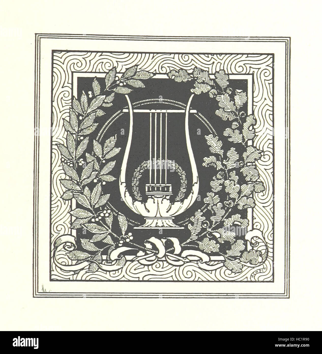 Image taken from page 13 of 'The Music of the Poets. A Musician's Birthday Book. Edited by E. d'Esterre-Keeling' Image taken from page 13 of 'The Music of the Stock Photo