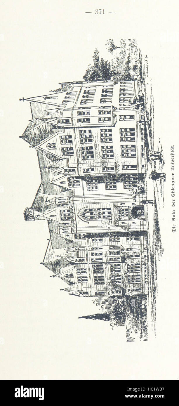 Image taken from page 391 of 'Chicago, die Geschichte einer Wunderstadt' Image taken from page 391 of 'Chicago, die Geschichte einer Stock Photo