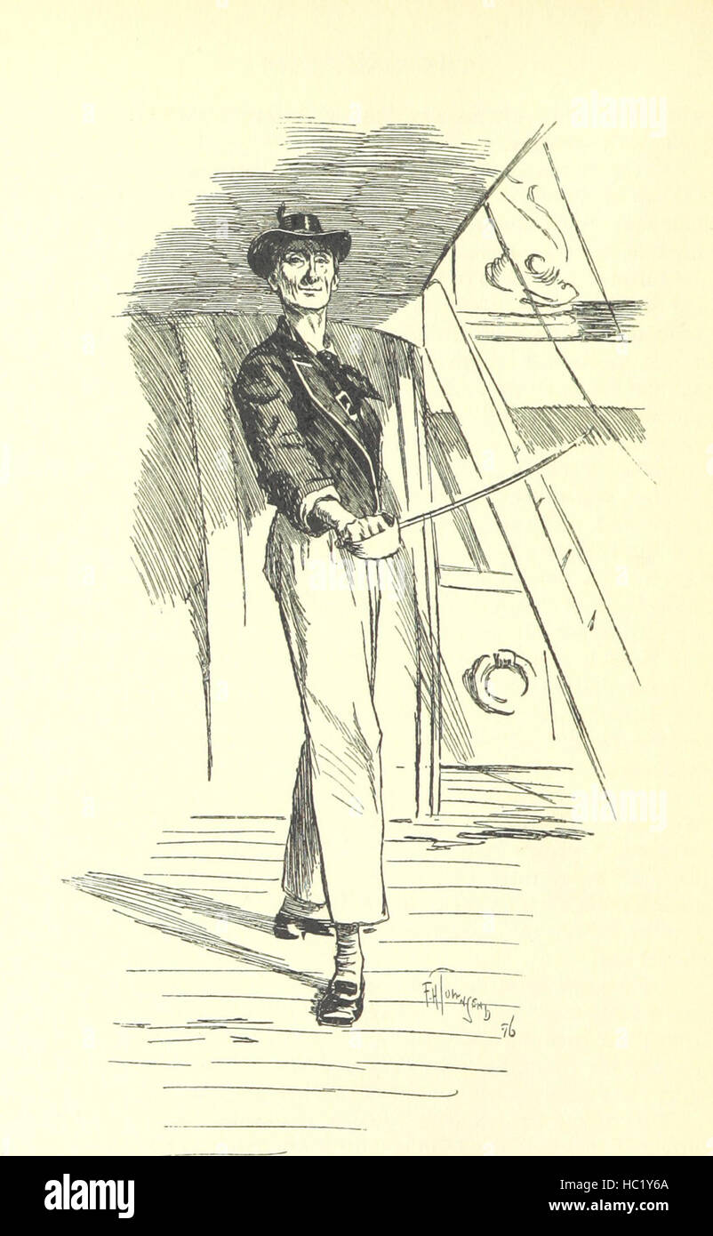Image taken from page 232 of 'The King's Own ... Illustrated by F. H. Townseud. With an introduction by D. Hannay' Image taken from page 232 of 'The King's Own Stock Photo
