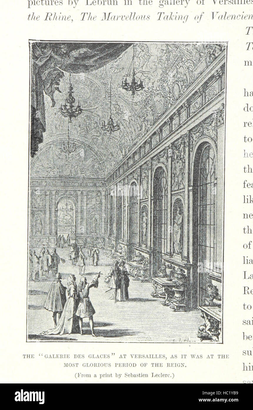 Image taken from page 242 of 'The Century of Louis XIV. Its arts-its ideas. From the French ... by Mrs. Cashel Hoey. [With plates.]' Image taken from page 242 of 'The Century of Louis Stock Photo