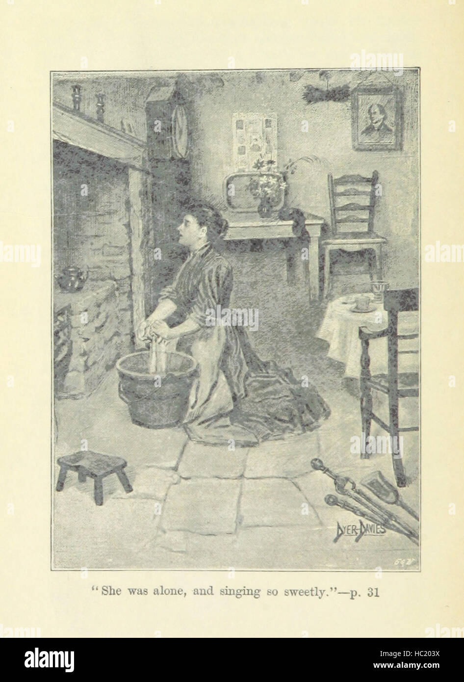 Image taken from page 50 of 'Jenny Jones and Jenny, and other tales from the Welsh hills' Image taken from page 50 of 'Jenny Jones and Jenny, Stock Photo