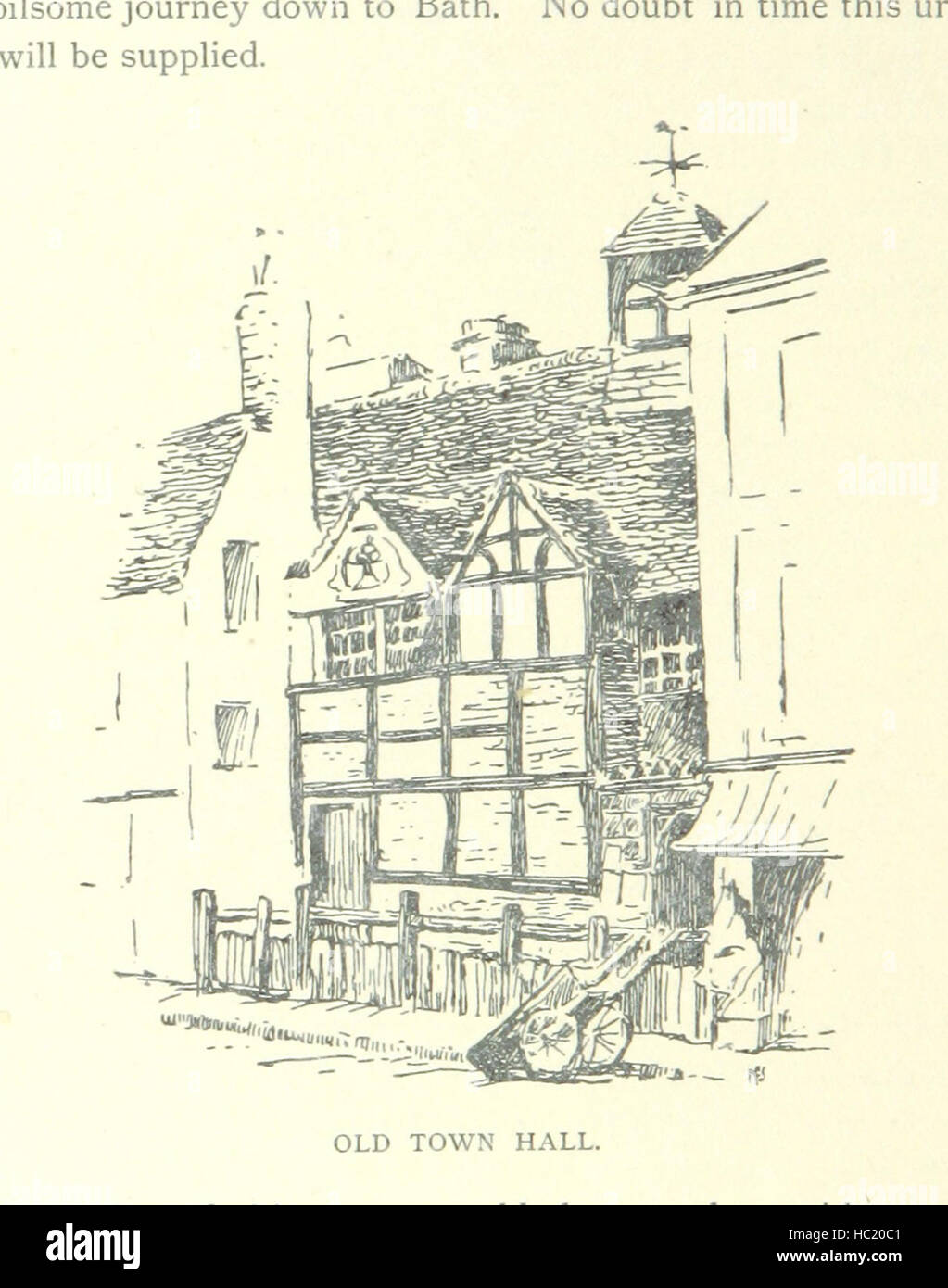 Old Wiltshire Market Towns and Villages Illustrated by M. E