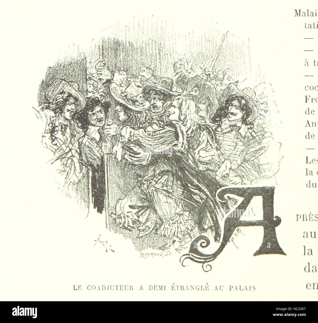 Image taken from page 178 of 'Paris de siècle en siècle. Le cœur de Paris, splendeurs et souvenirs. Texte, dessins et lithographes par A. Robida' Image taken from page 178 of 'Paris de siècle en Stock Photo