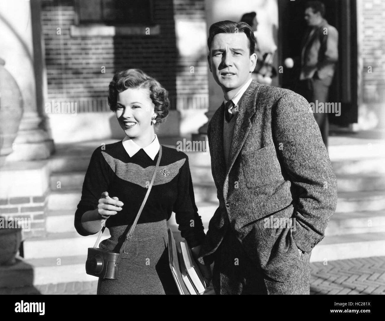 MR. BELVEDERE GOES TO COLLEGE, from left, Shirley Temple, Tom Drake, 1949, TM and copyright ©20th Century Fox Film Corp. All Stock Photo