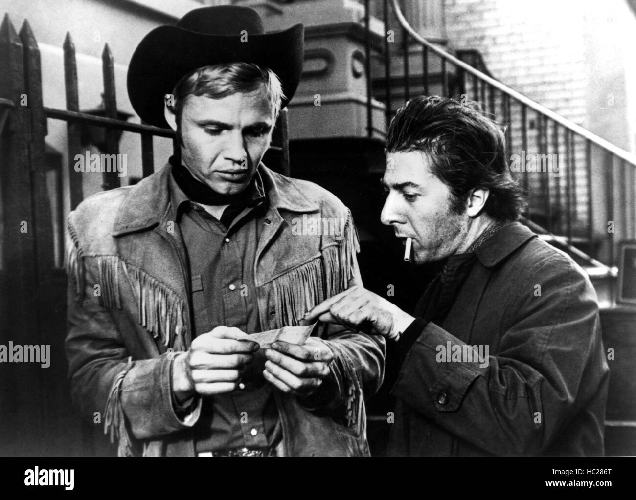 MIDNIGHT COWBOY, Jon Voight, Dustin Hoffman, 1969 Stock Photo - Alamy
