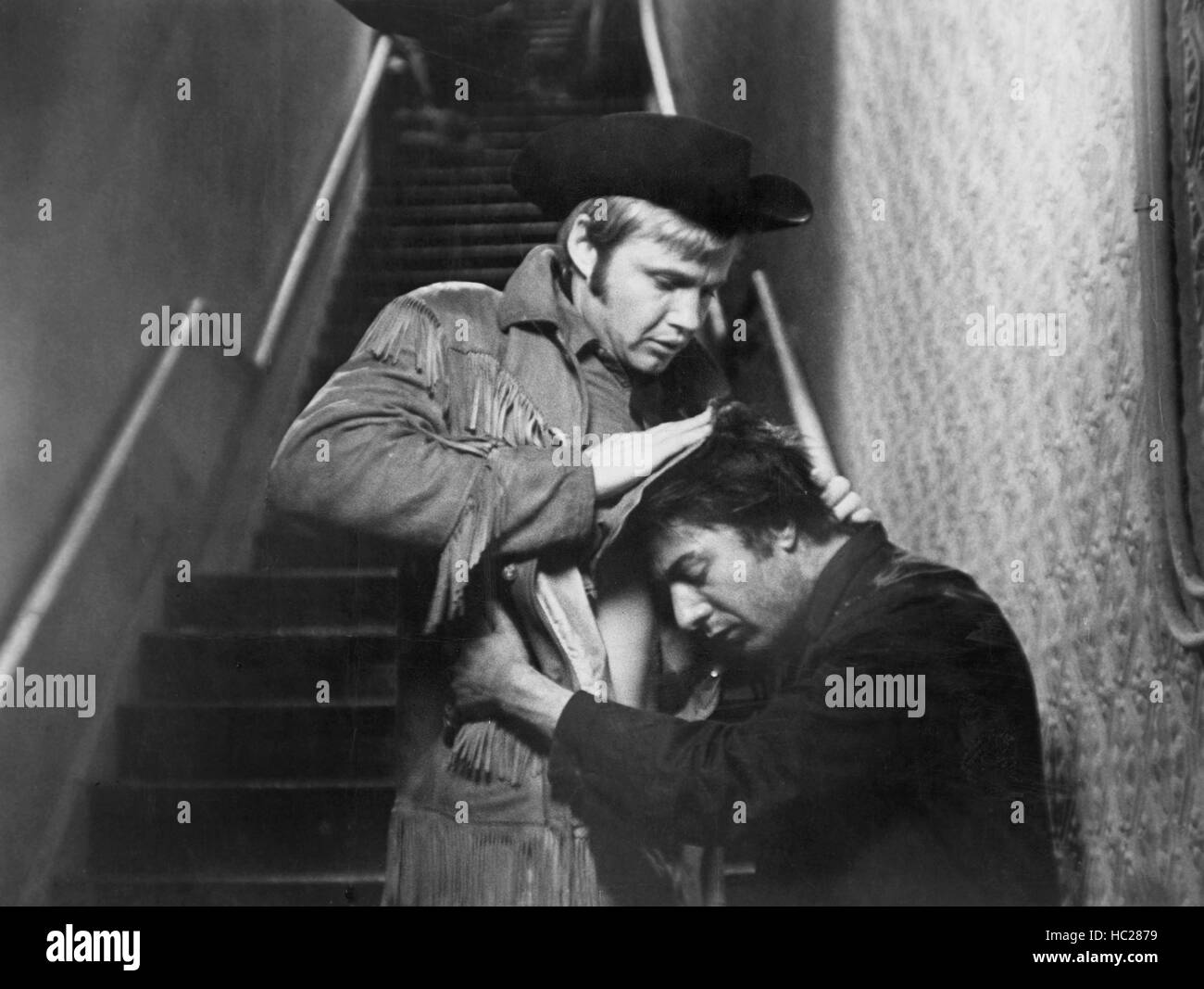 MIDNIGHT COWBOY, Jon Voight, Dustin Hoffman, 1969 Stock Photo - Alamy