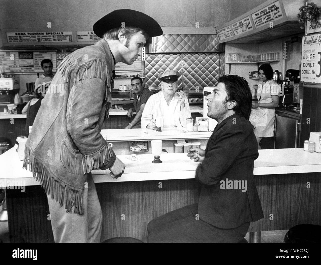 MIDNIGHT COWBOY, Jon Voight, Dustin Hoffman, 1969 Stock Photo - Alamy